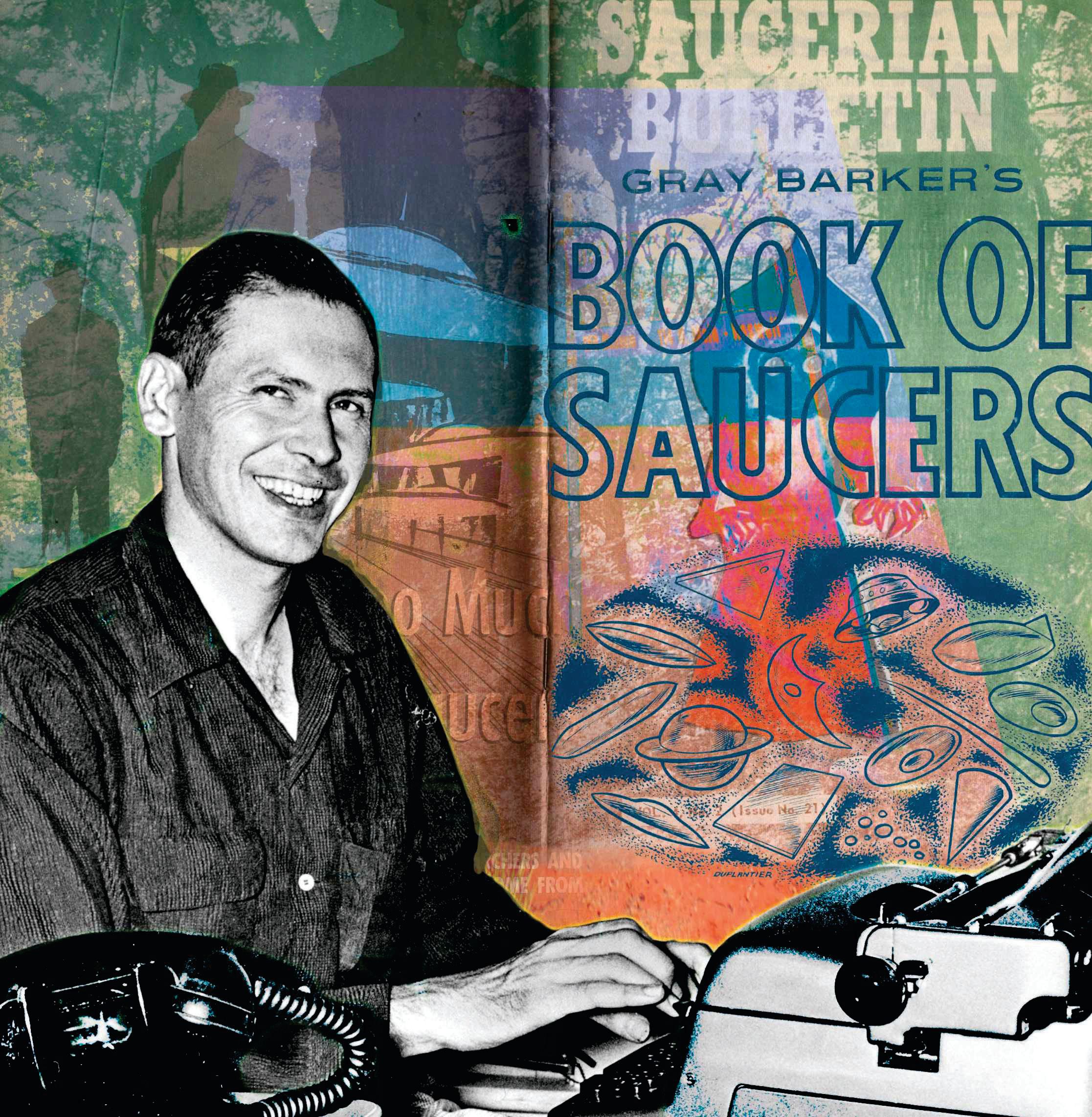 Gray Barker UFO conspiracy theorist