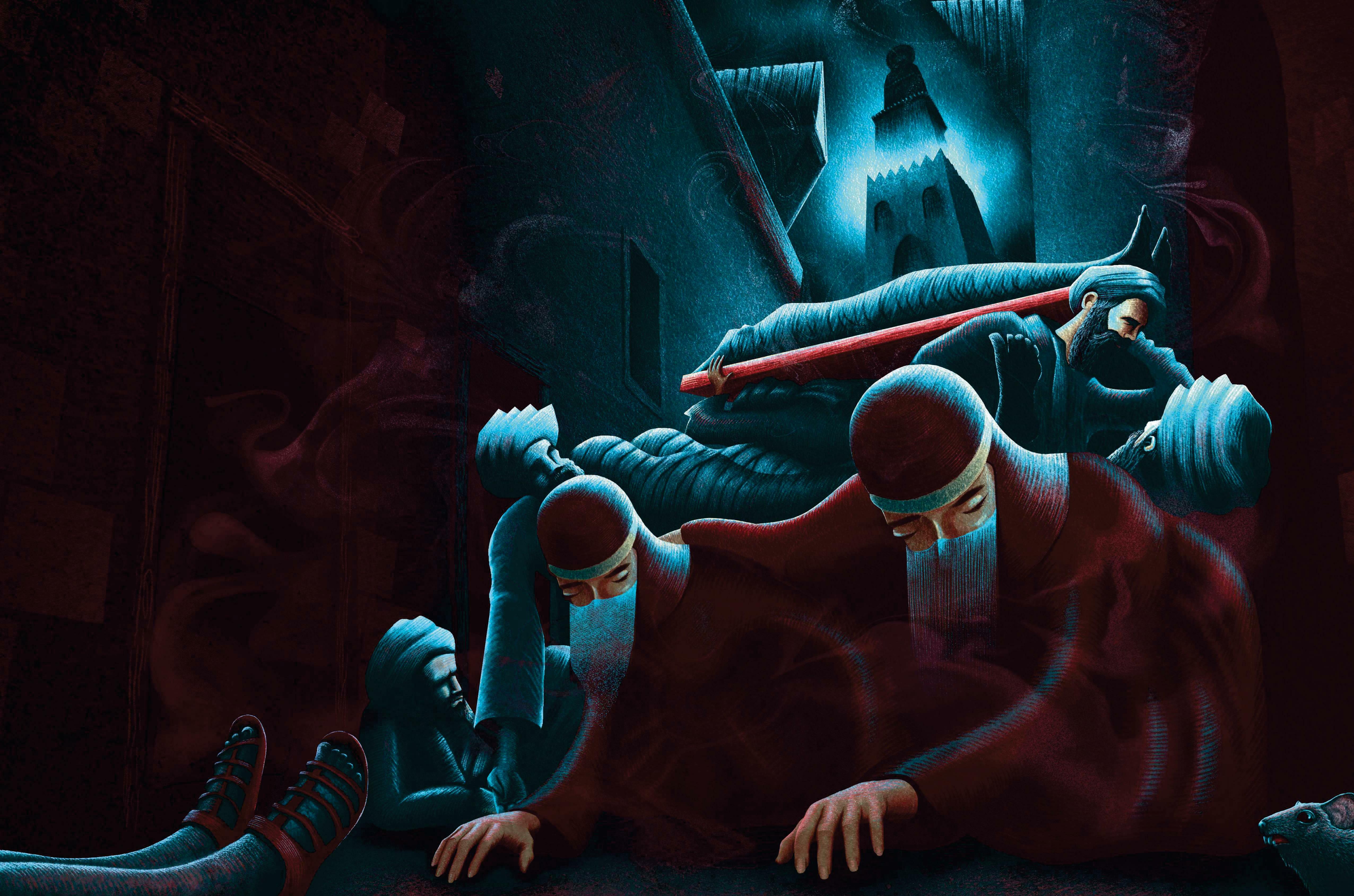 "THE PLAGUE SAT LIKE A KING ON THE THRONE"