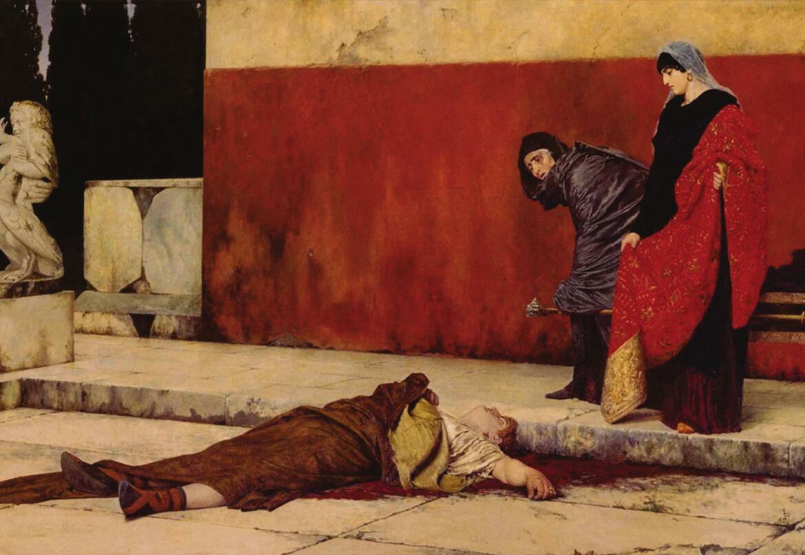 Nero perishes by his own hand