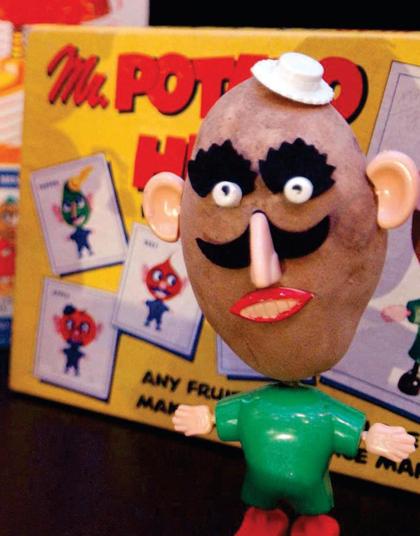 What was the first toy to be advertised on television?