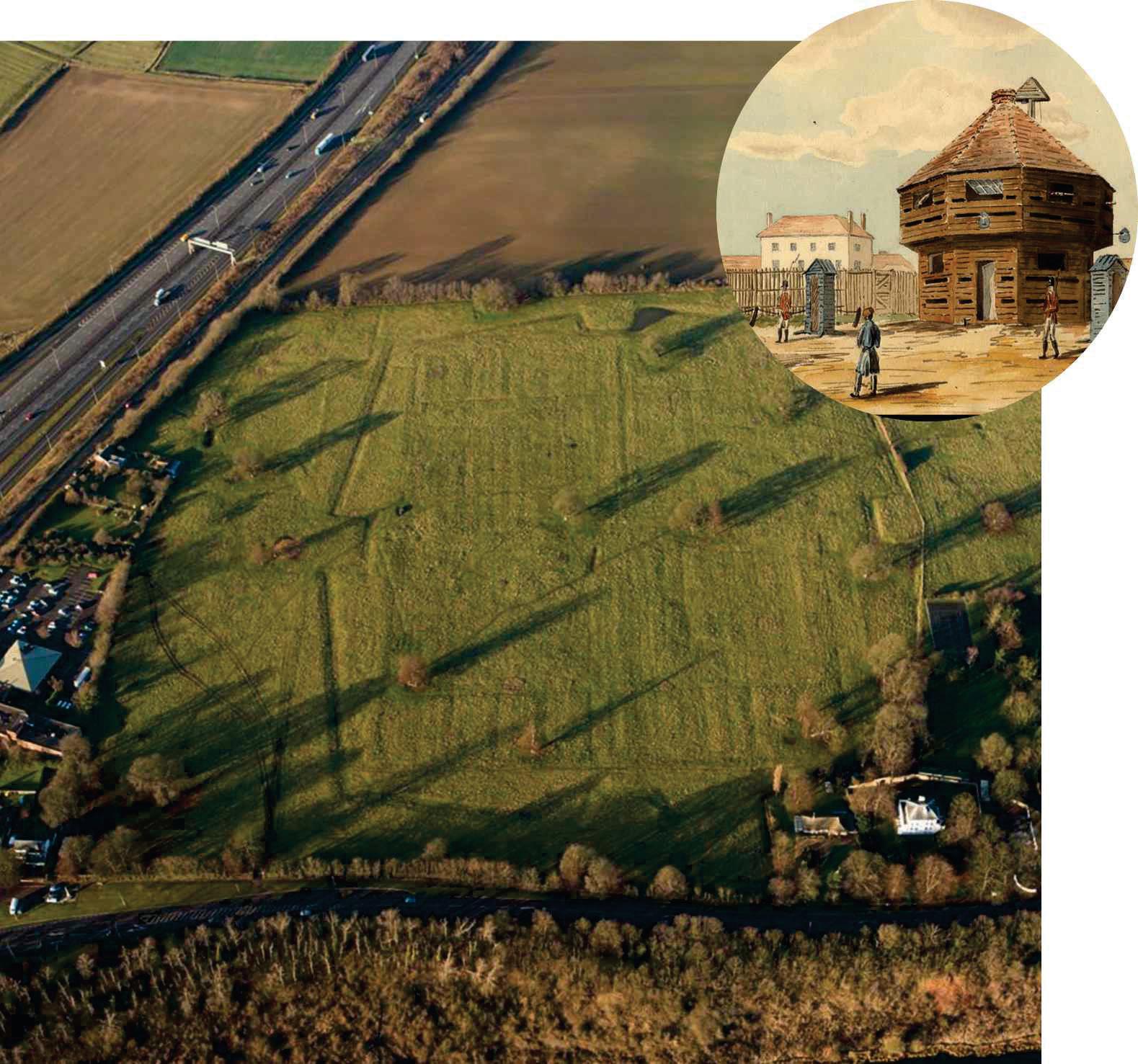 SITE OF THE FIRST PURPOSE-BUILT PRISONER-OF-WAR CAMP SAVED