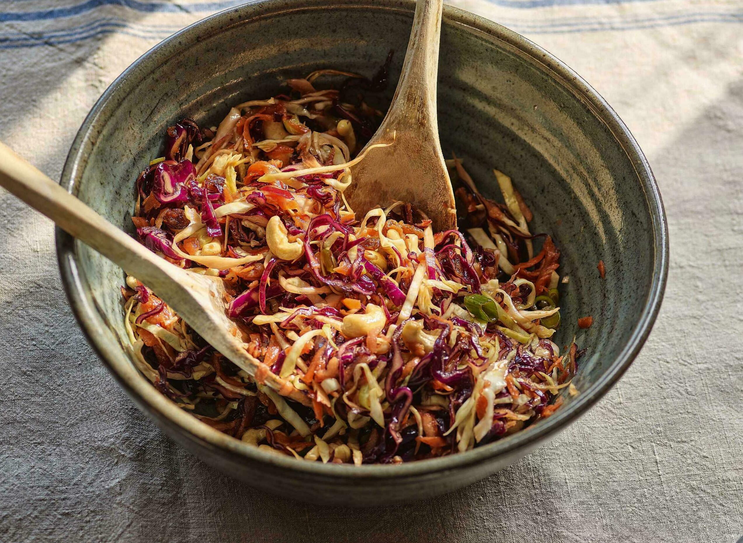 Pressed cabbage salad