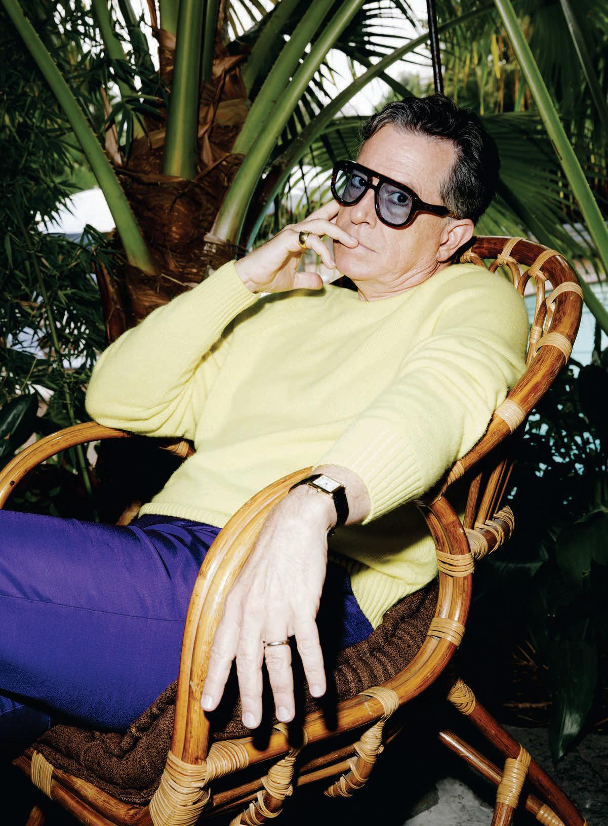 MIC DROP OF THE YEAR STEPHEN COLBERT