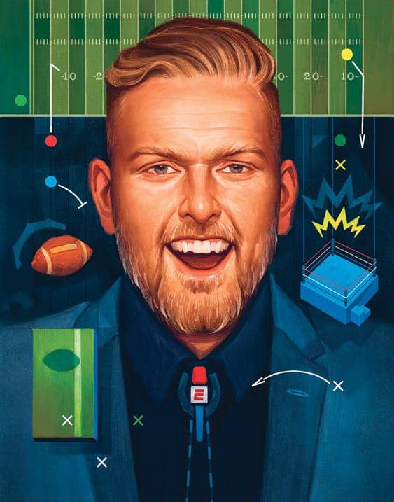 The Football Bro - Pat McAfee brings a casual new style to ESPN.