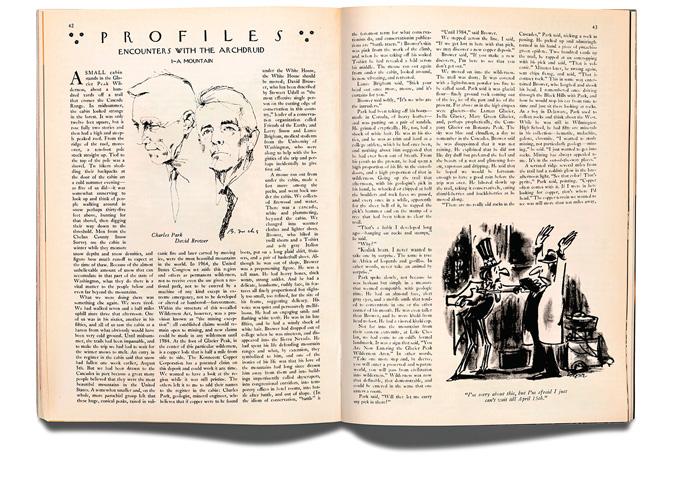 Elizabeth Kolbert on John McPhee's "Encounters with the Archdruid"