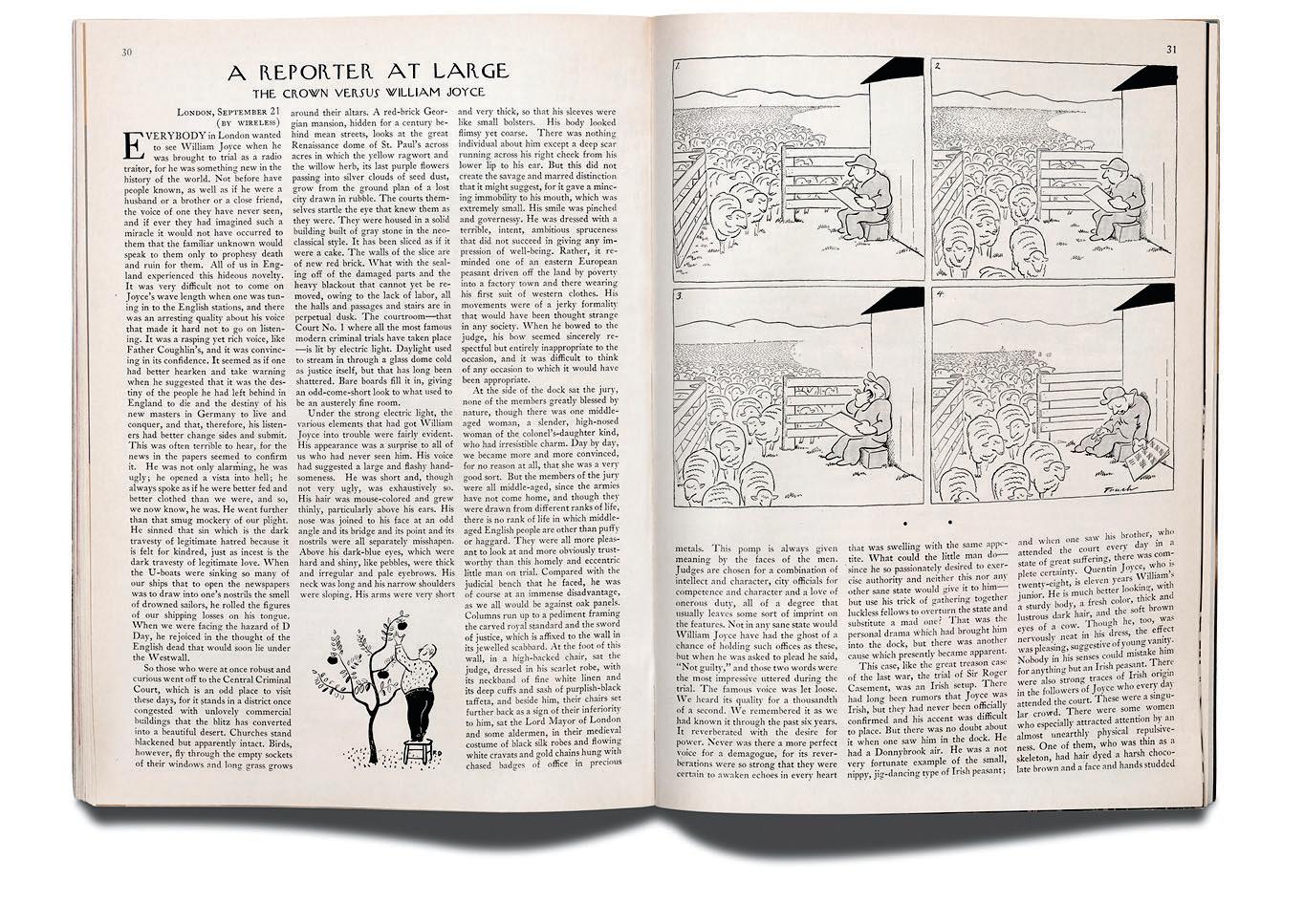 Gideon Lewis-Kraus on Rebecca West's "The Crown Versus William Joyce"