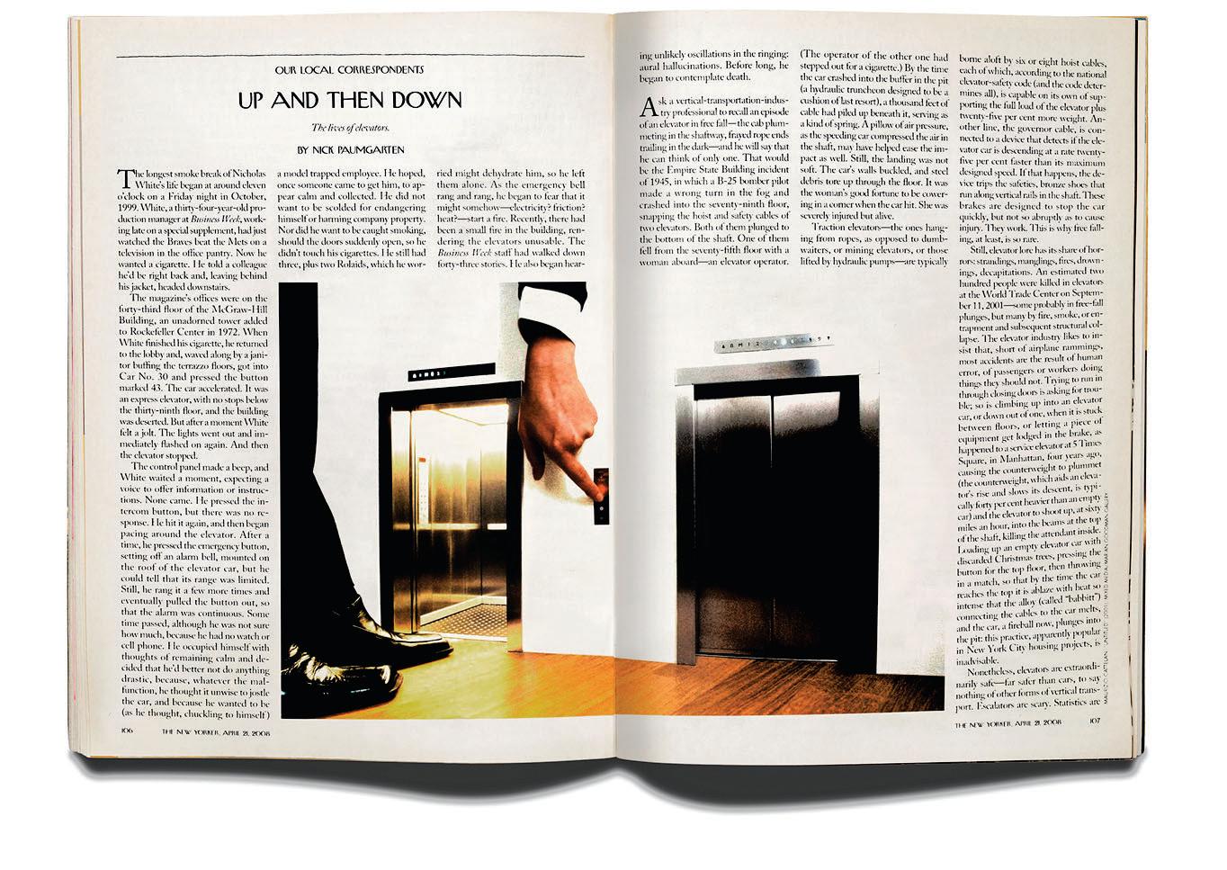 Ed Caesar on Nick Paumgarten's "Up and Then Down"