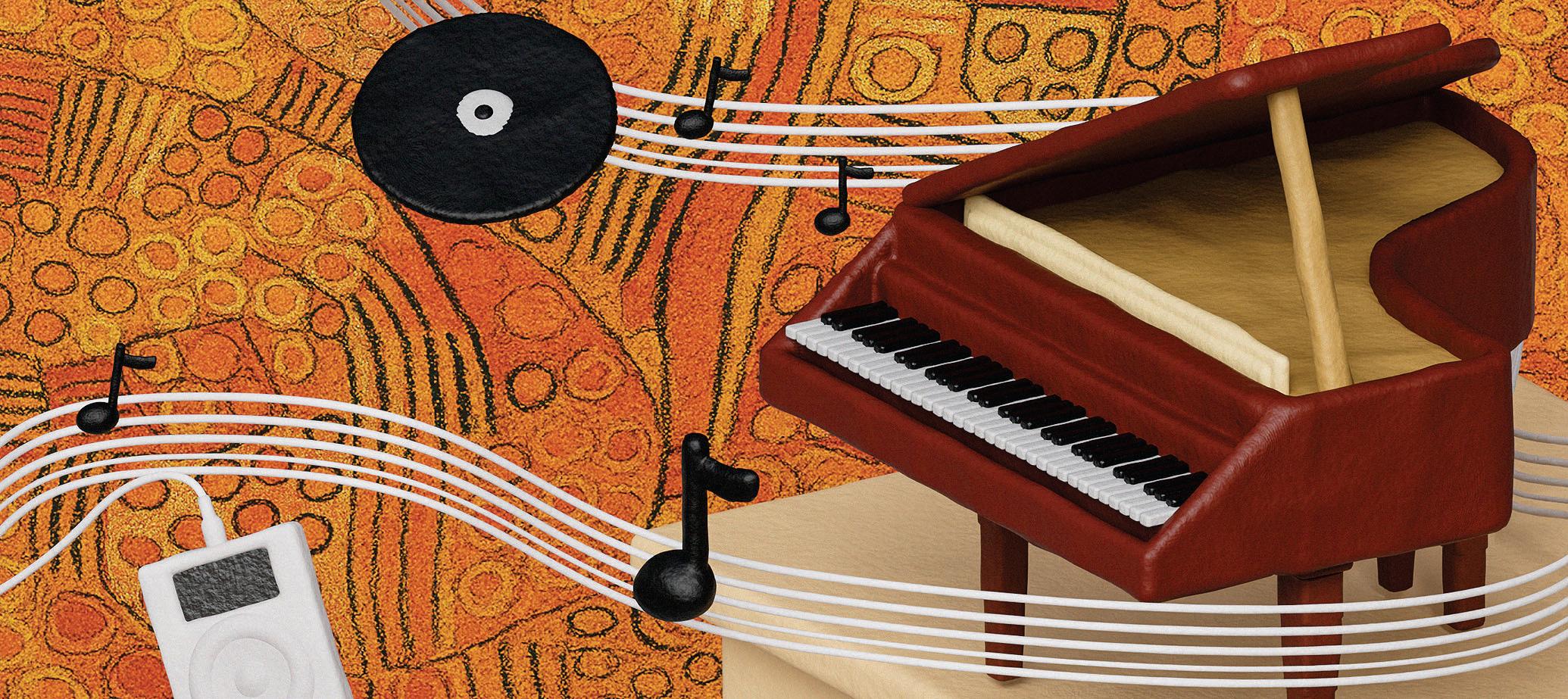 Mozart's Treasures, Indigenous Painting