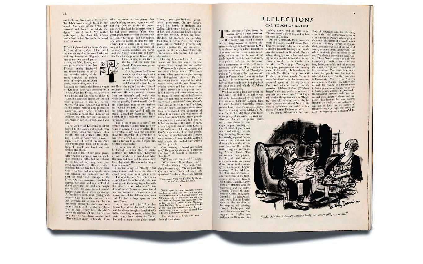 Katy Waldman on Mary McCarthy's "One Touch of Nature"