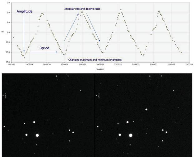 How to plot a variable star light curve