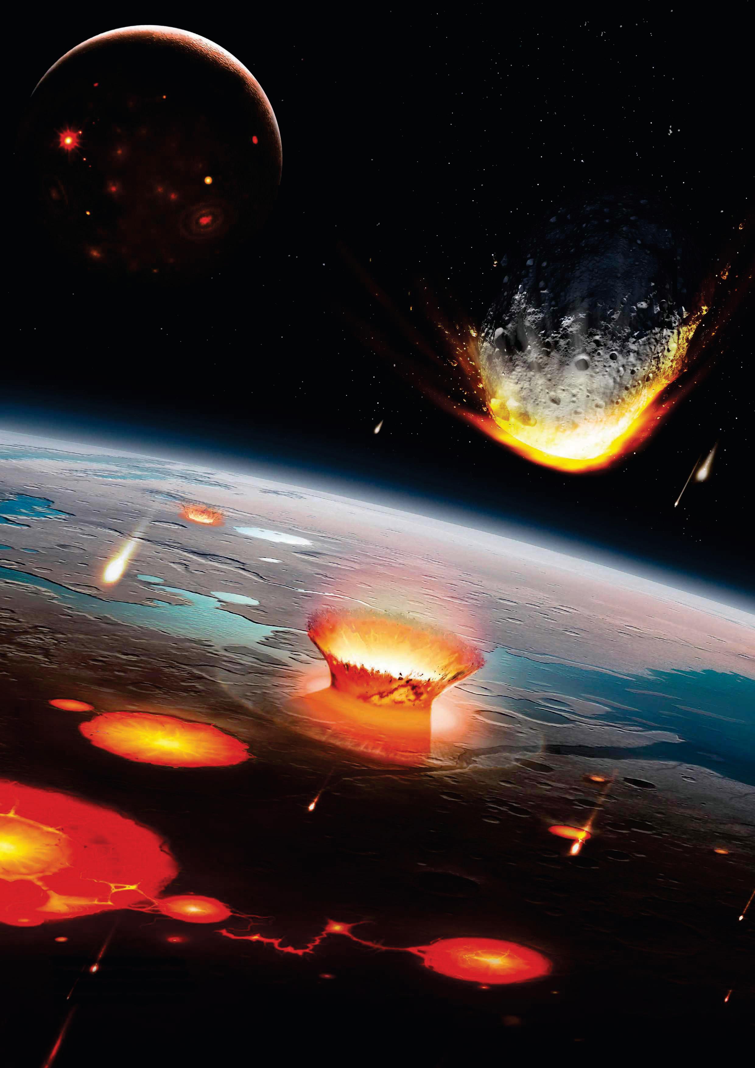 Did asteroids bring life to Earth?