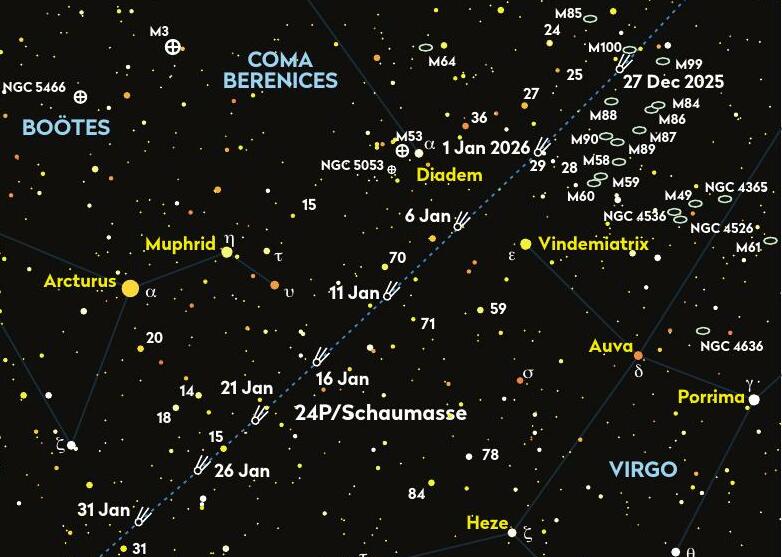Comet 24P/ Schaumasse