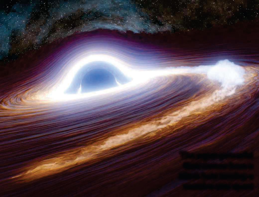 Largest-ever flare from a black hole spotted