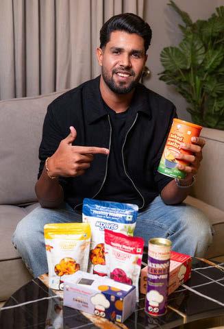 Healthy Master Appoints Cricketer Harshit Rana as Brand Ambassador, Championing Mindful Snacking and Resilience