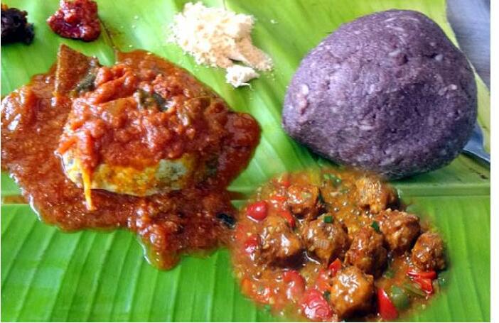 అహా ఏమి రుచి ! తినర మైమరచి ! రోజు తిన్నమరే మోజే తిరనిది "రాగి సంగటి "