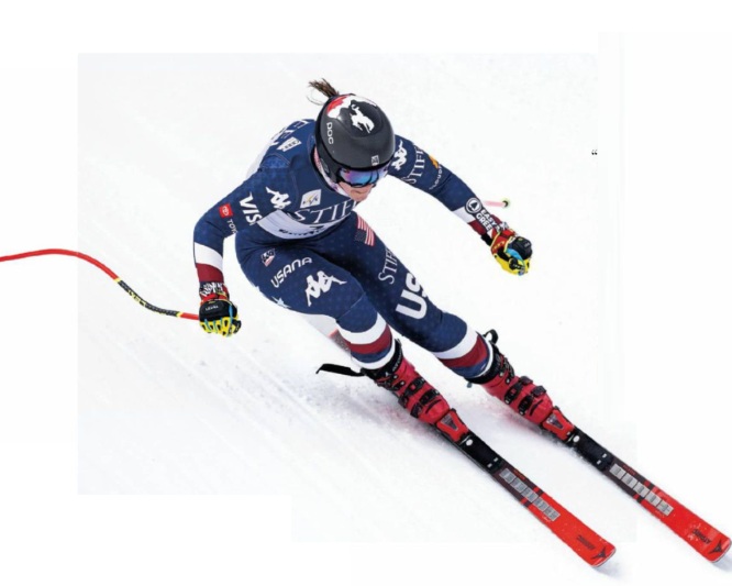 'IF YOU LET FEAR START RUNNING THE SHOW, YOU CAN JUST FORGET HOW TO SKI'