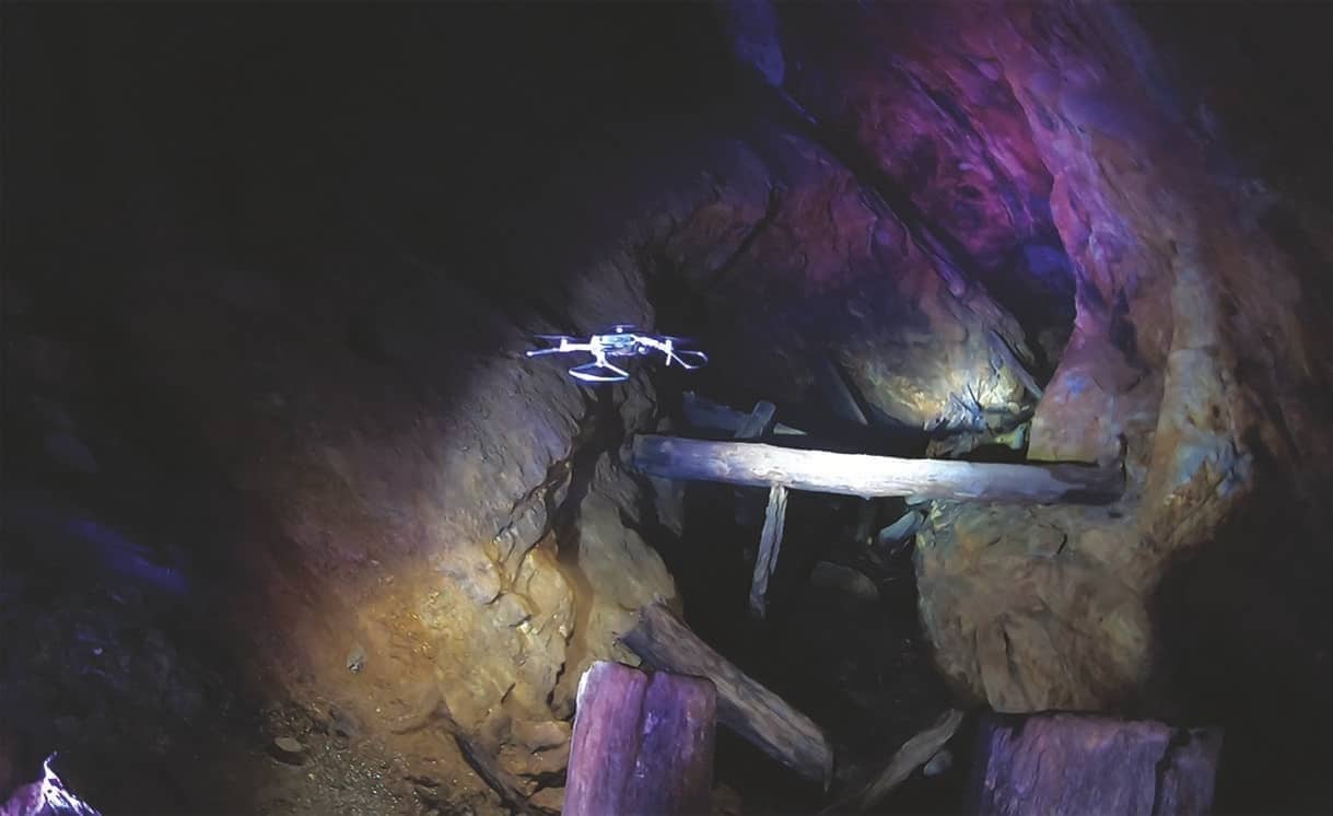 LiDAR MAPPING A GOLD MINE