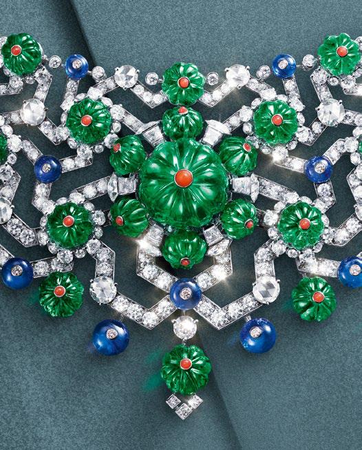 The Echina High Jewellery necklace by CARTIER
