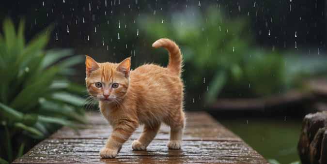 MONSOON MEOWS: SMART TIPS TO KEEP YOUR CAT HAPPY AND HEALTHY THIS RAINY SEASON