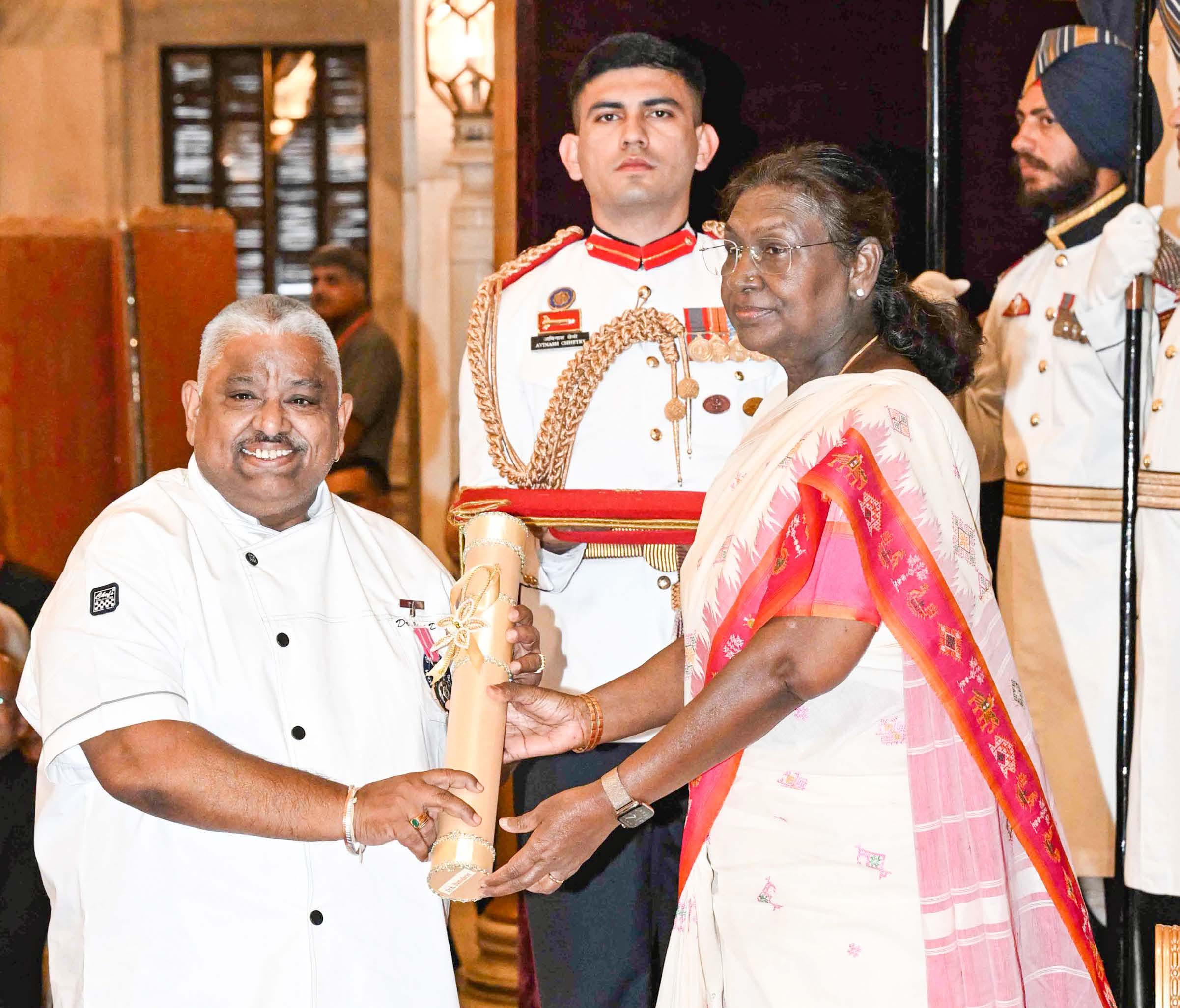 DINNER WITH INDIA'S FIRST TAMIL PADMA SHRI CHEF DAMU