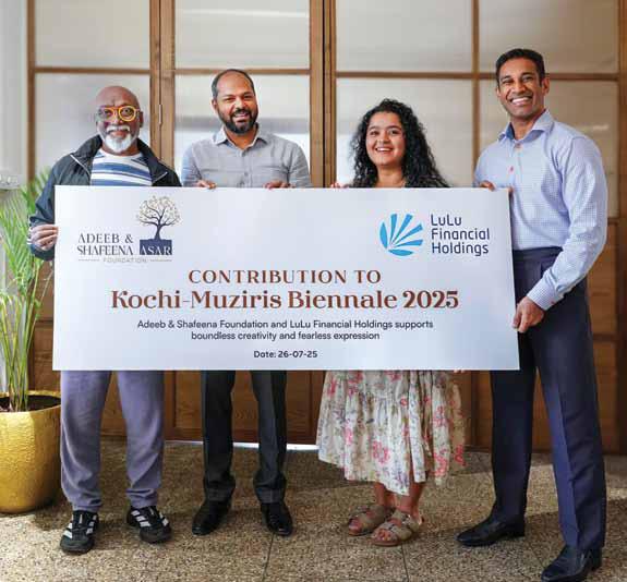 KOCHI BIENNALE GETS ANOTHER PATRON
