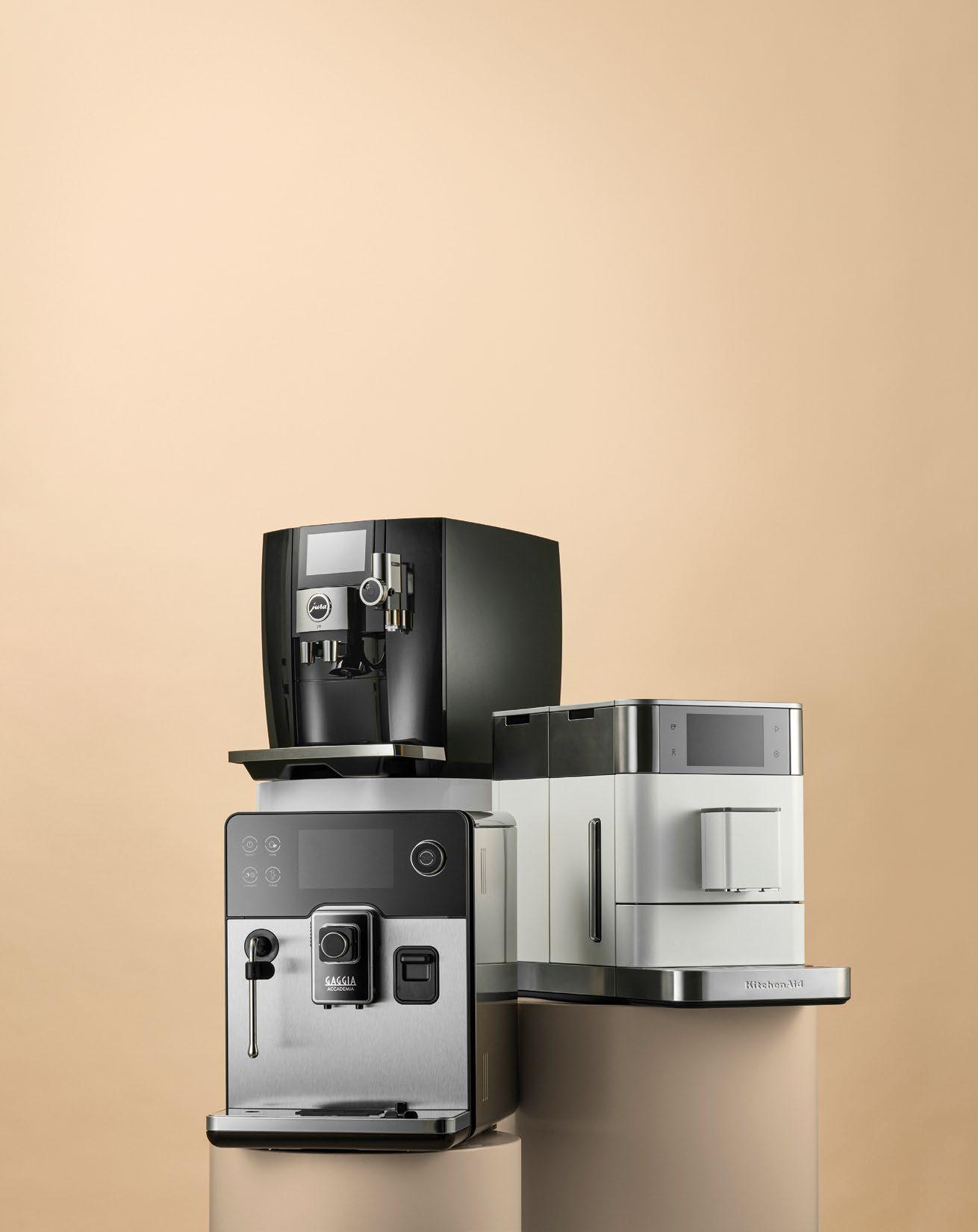 Automatic coffee machines