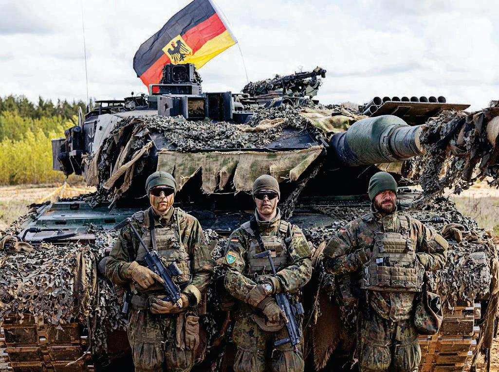 Germany's bold military push