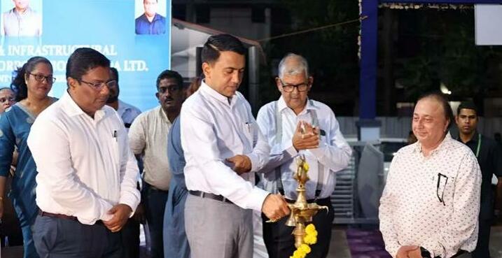 THE INAUGURATION OF THE STATE-OF-THE-ART SEWAGE TREATMENT PLANT AT COLVA