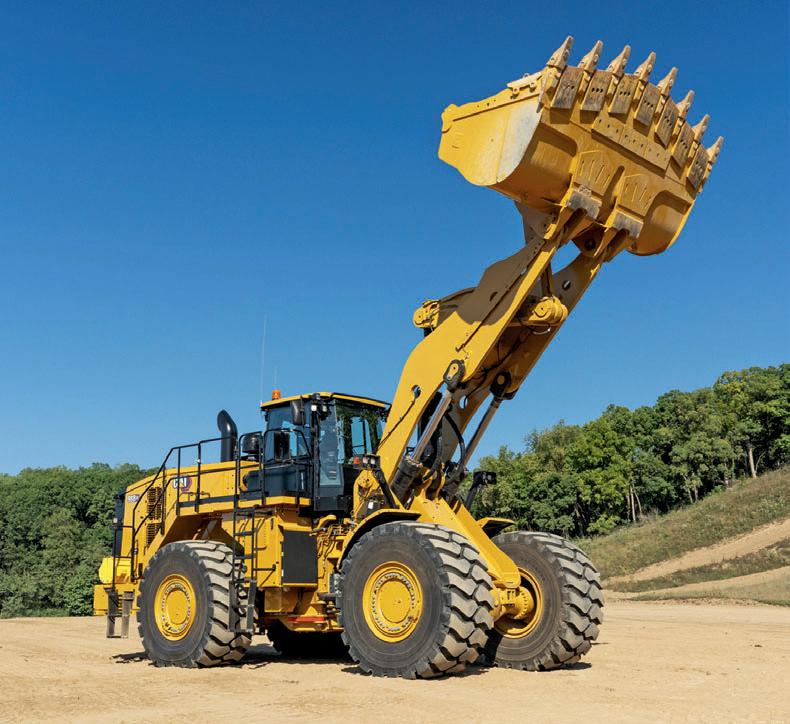 Cat988XEWheel Loader: productivity, fuel savings, and safety