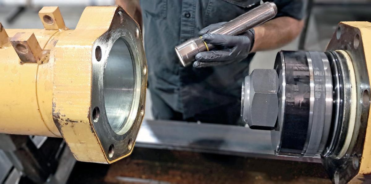 Never underestimate the hydraulic cylinder