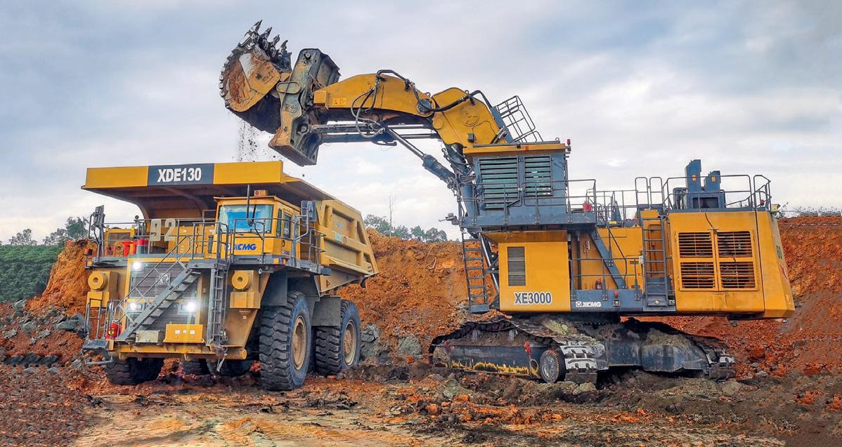 XCMG excavators: strength and accuracy