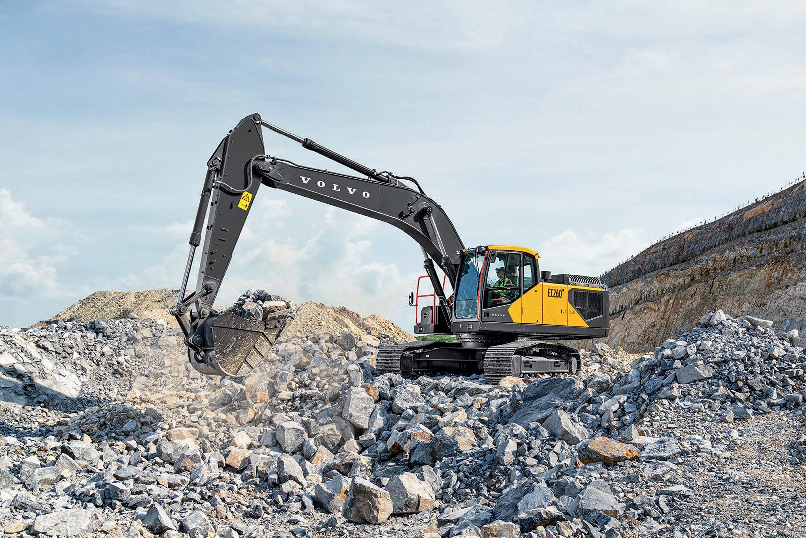 New Volvo excavators on the way