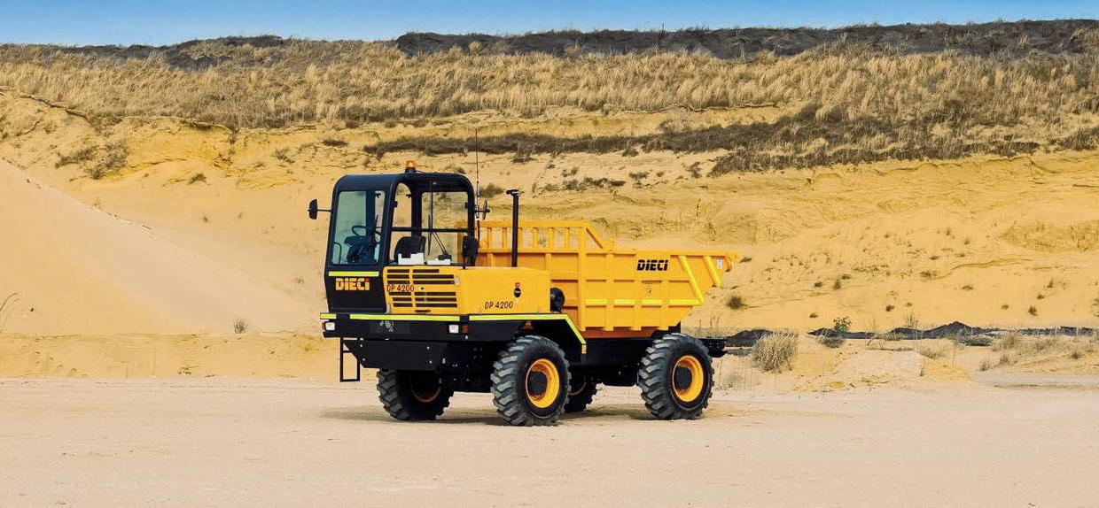 Nimble, versatile heavy duty dump trucks