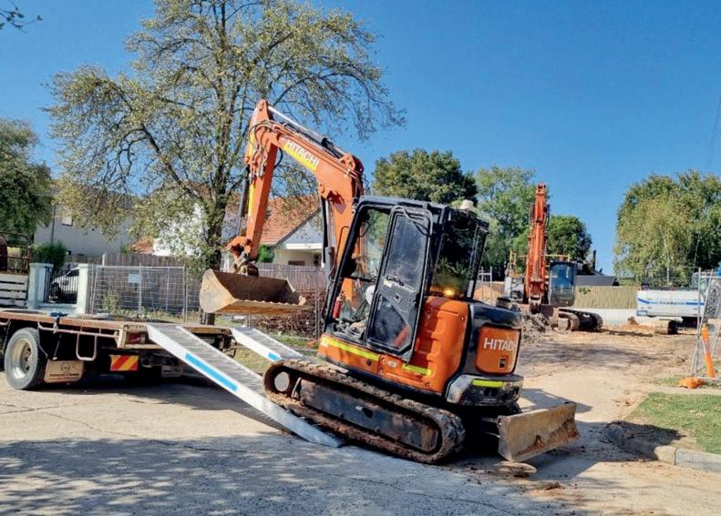 Make light work of heavy equipment transport