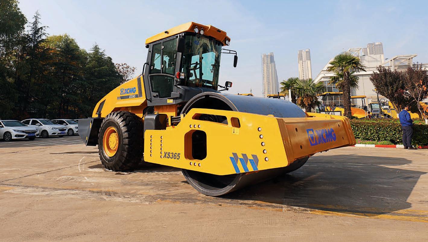 Road compaction is under control