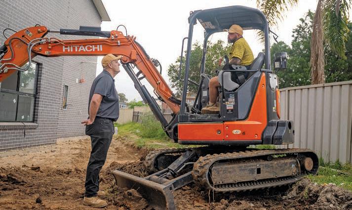 Hitachi and ProCoat Group Excavations