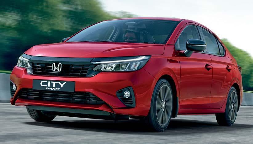 Honda introduces limitedrun City Sport trim