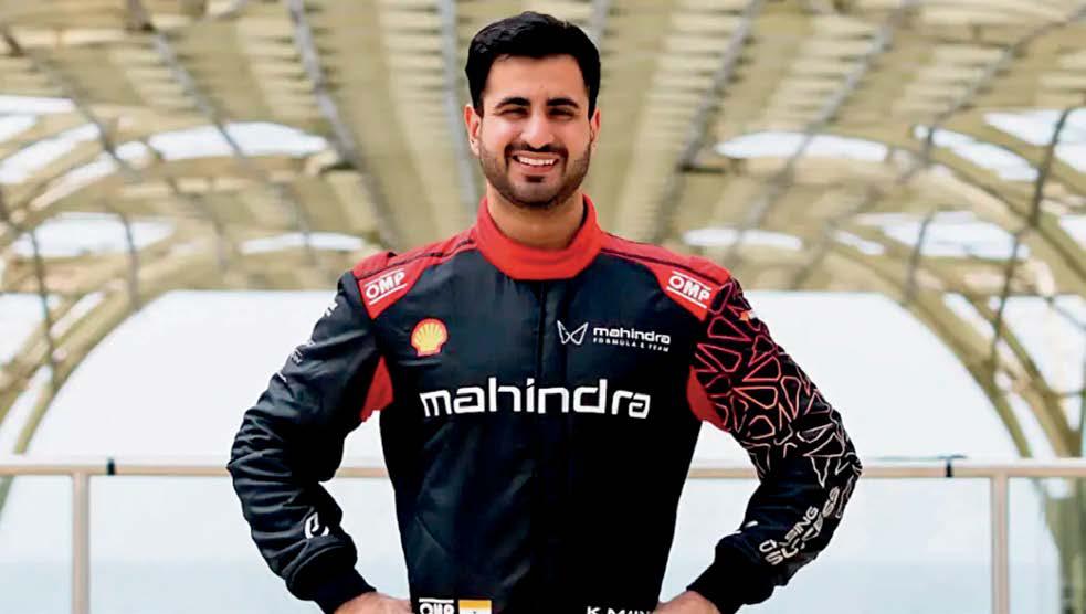 Kush Maini finishes third in Formula E Berlin test