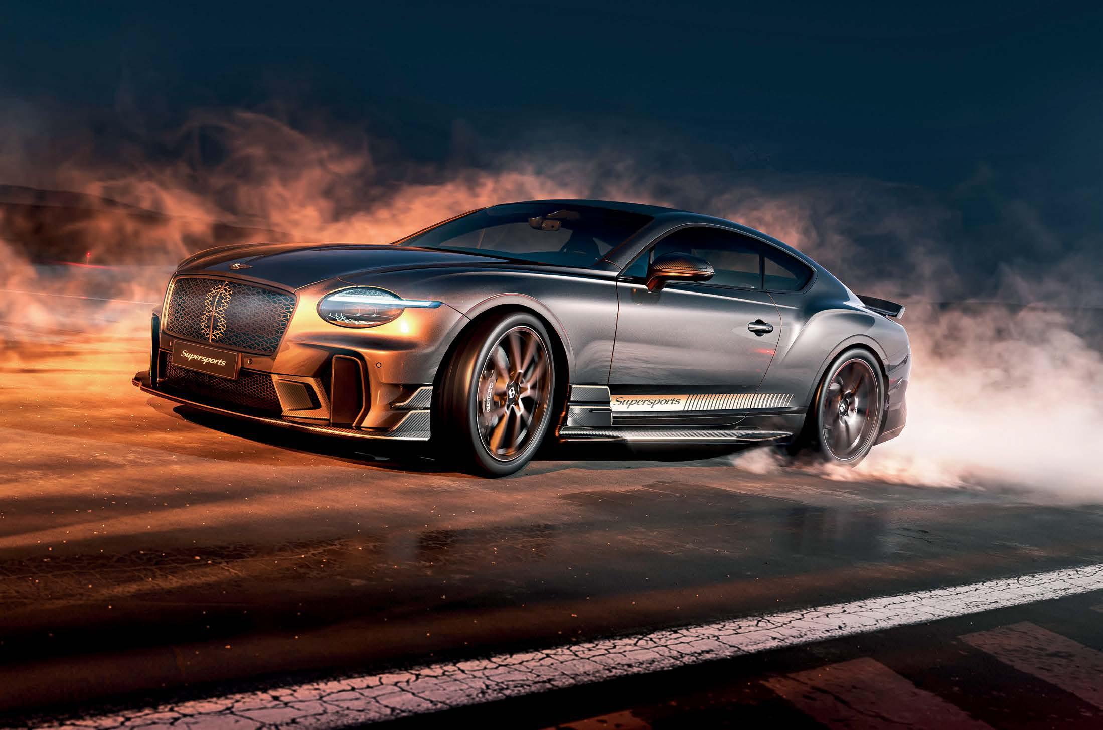 Supersports is the Lightest Bentley ever