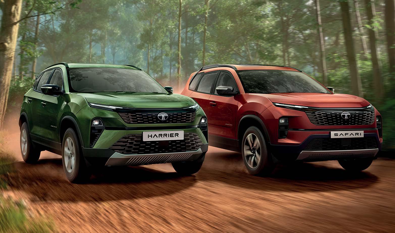 Petrol engines to debut on Harrier & Safari