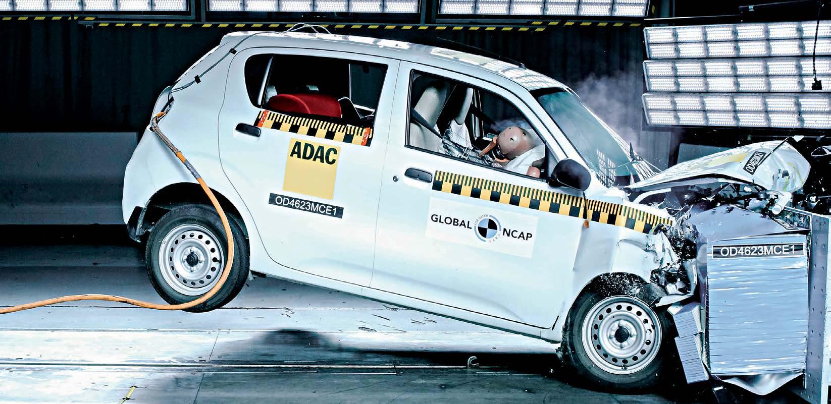 Celerio Scores 3 Stars at GNCAP Crash Tests