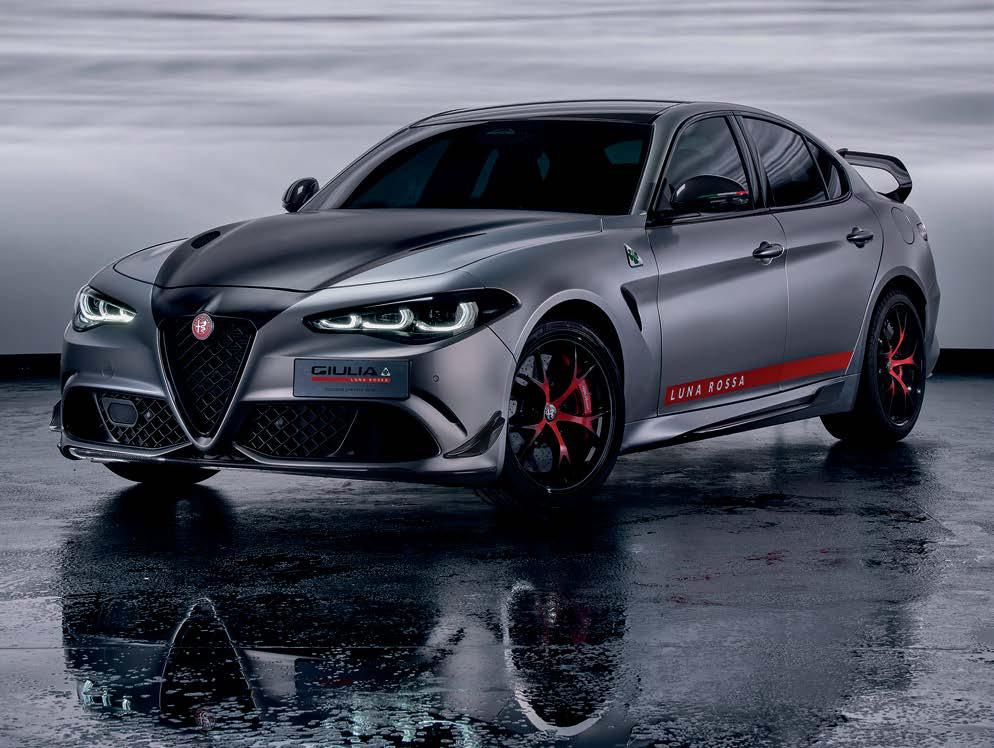 Giulia Luna Rossa gets aerodynamic madness