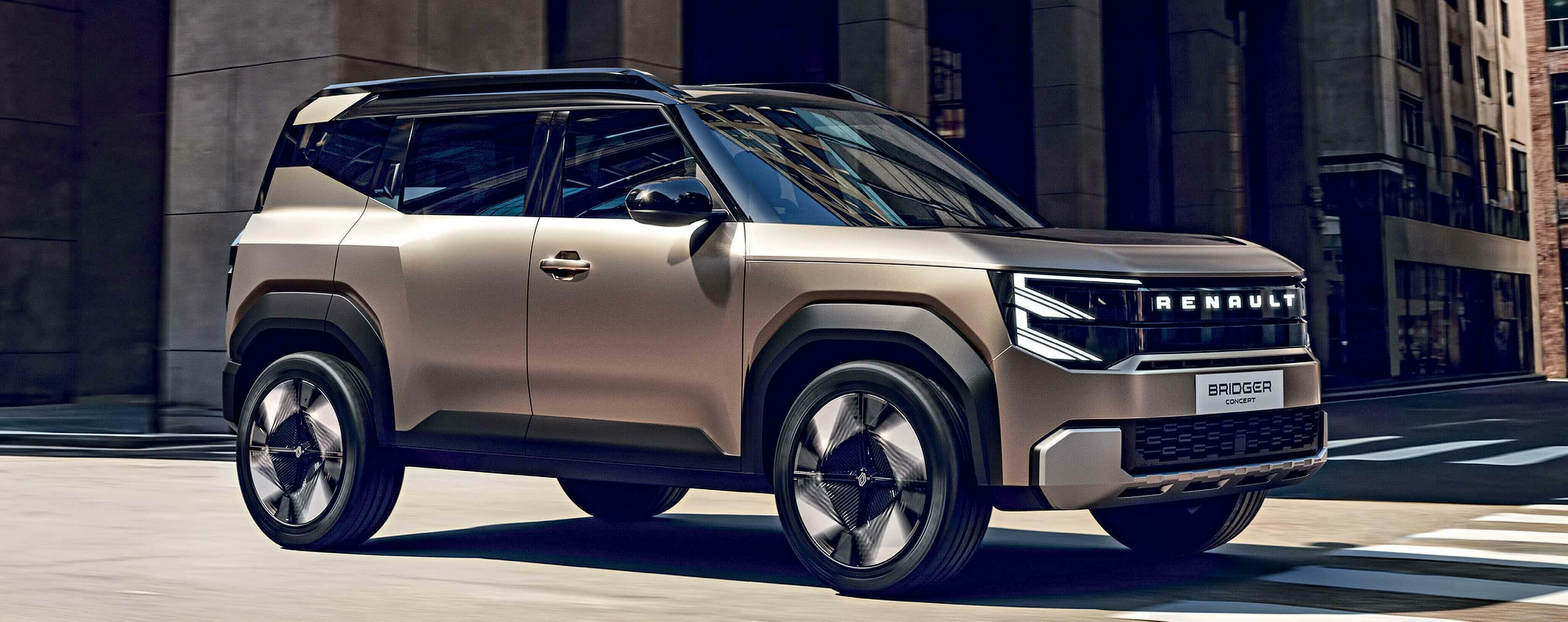 RENAULT BRIDGER IS THE BRAND'S NEXT BIG BET