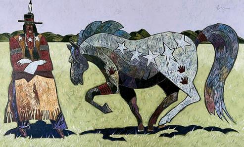 THE DANCING HORSE
