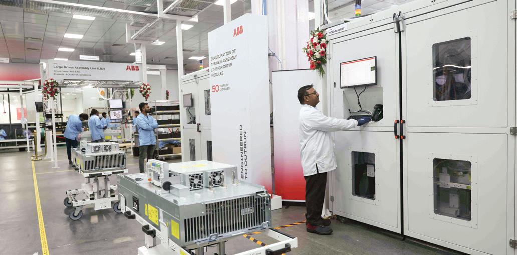 ABB India installs advanced automation in new drive line to support