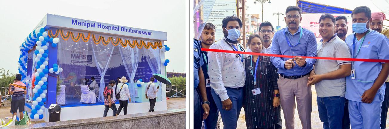RATHAYATRA 2025: MANIPAL HOSPITAL SETS UP FIRST AID CENTER IN PURI