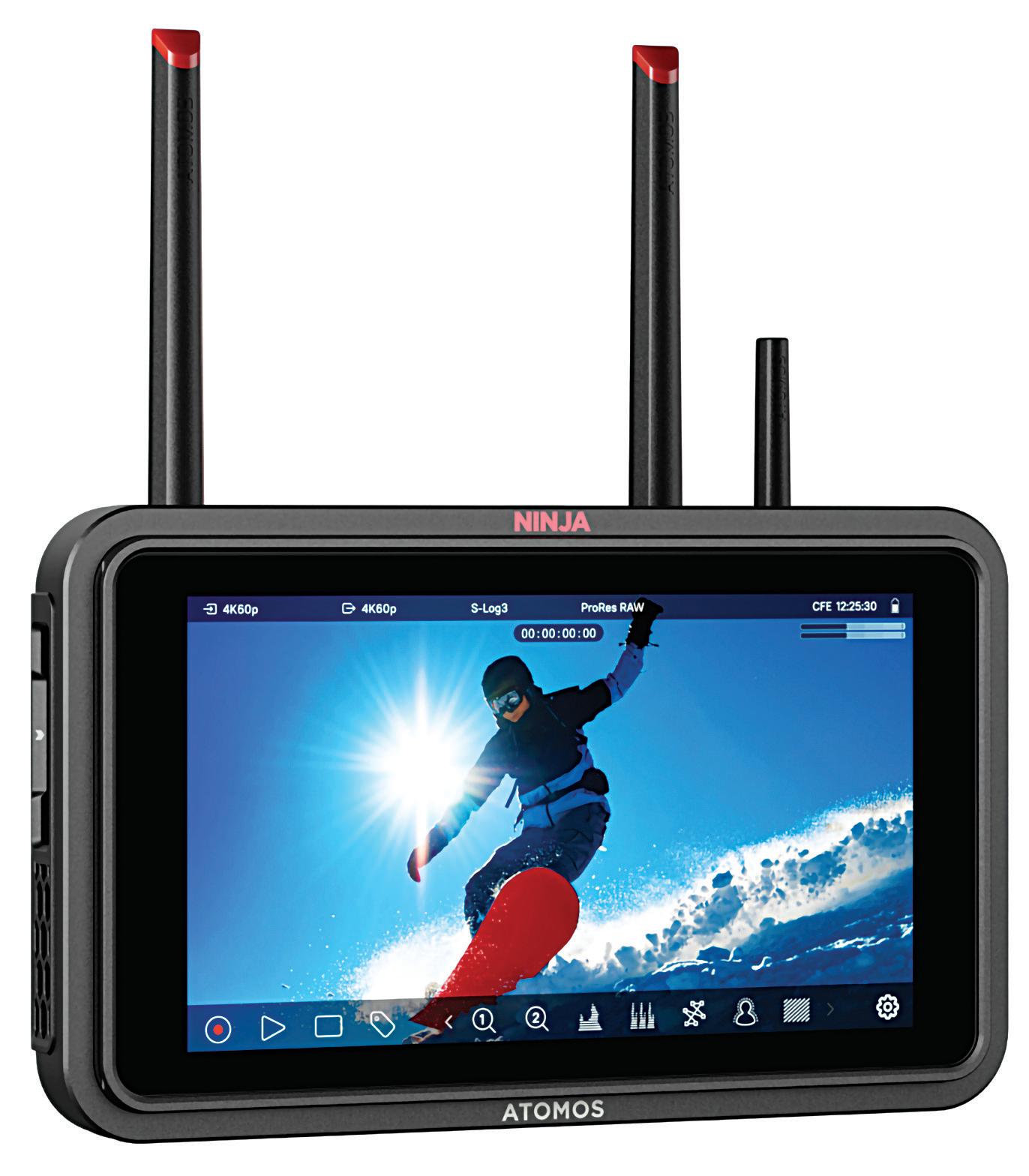 Atomos has just launched two new brand-new field monitors, Ninja TX and Shinobi 7 RX.