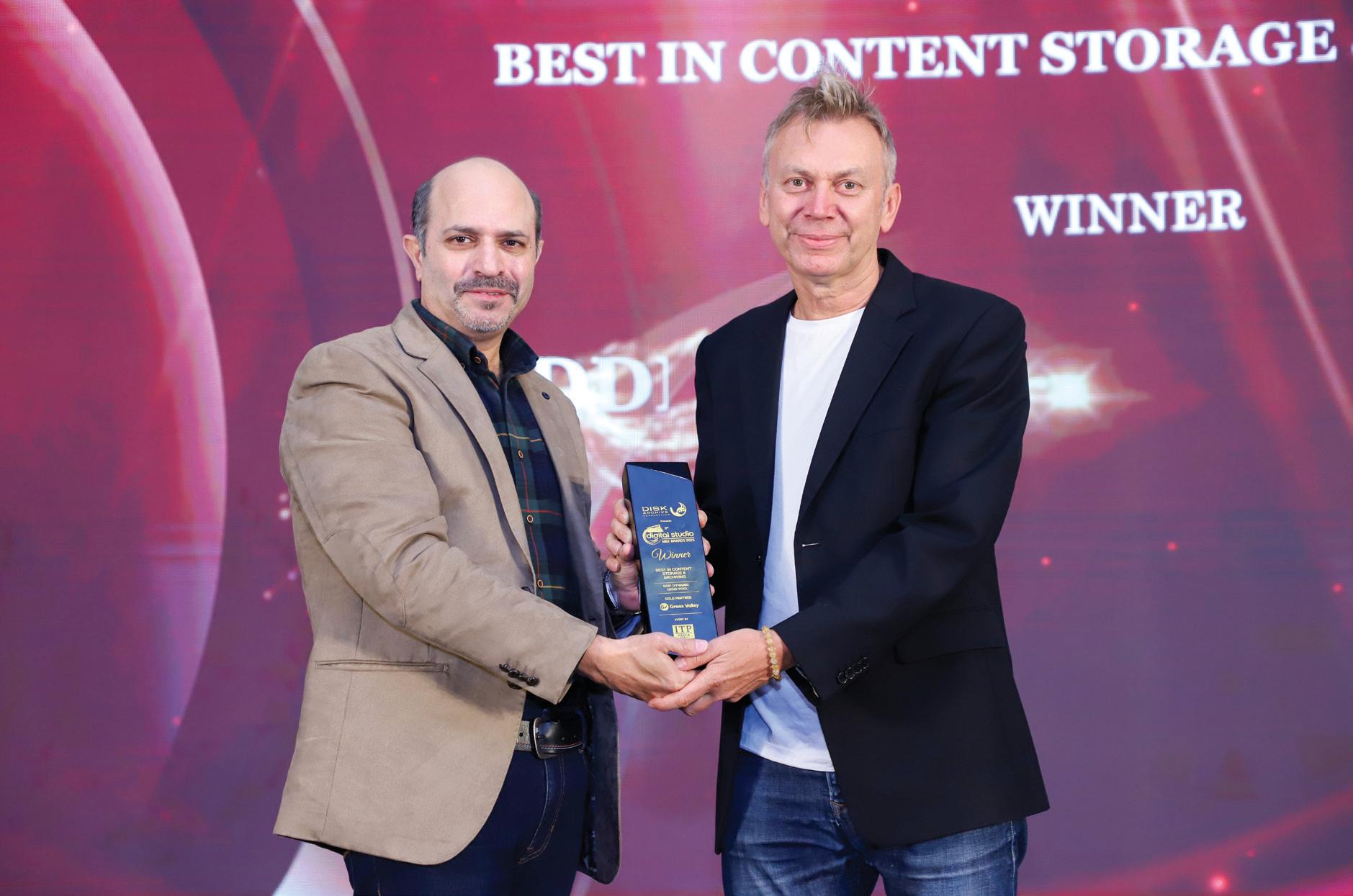 DDP Wins Again: Recognized for Excellence in Content Storage and Archiving at Broadcast India Show
