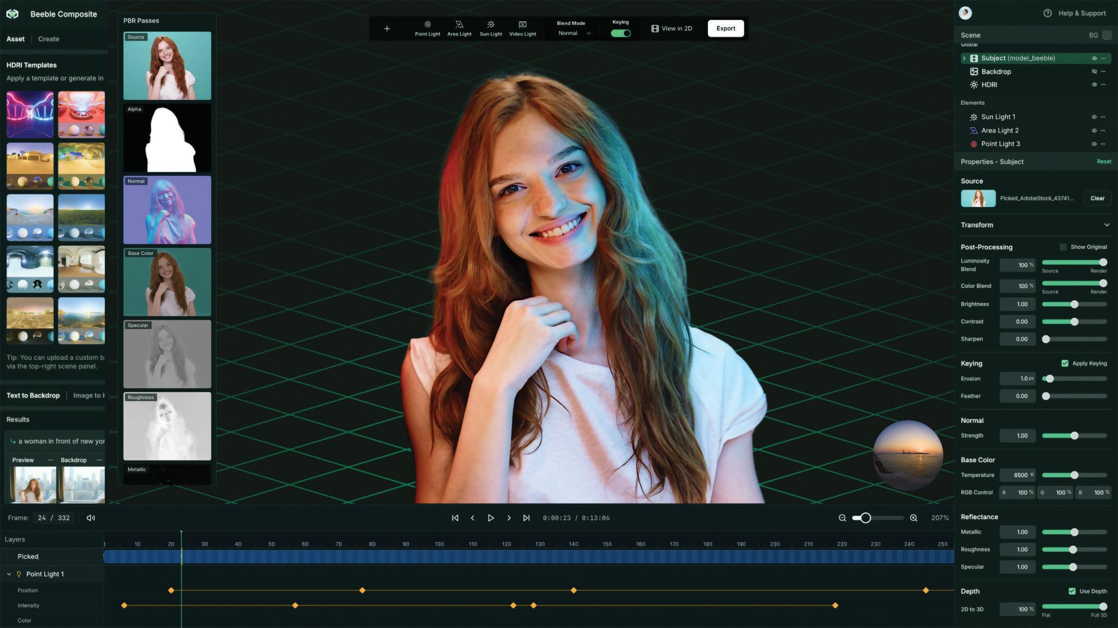 Beeble Studio: AI Relighting, Now Fully On-Prem