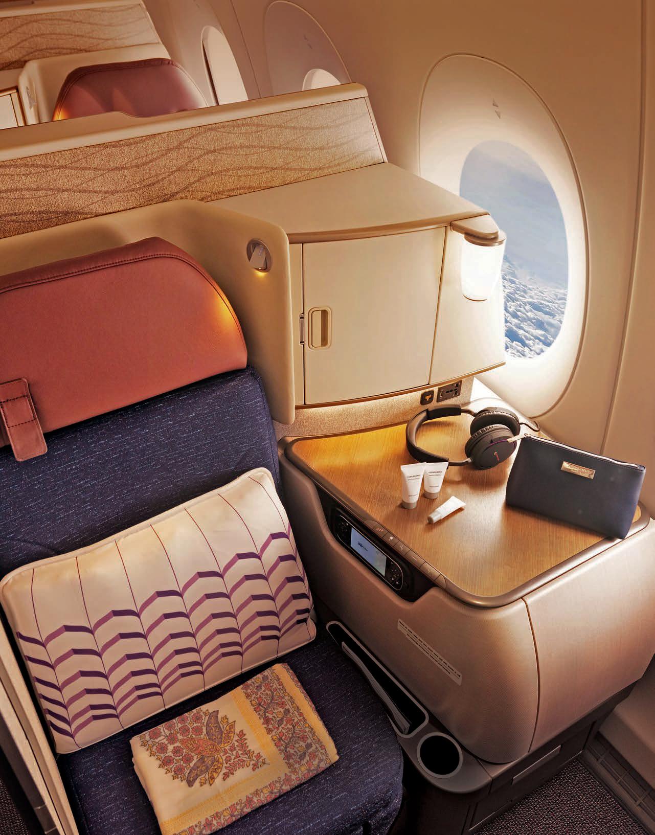 Air India A350-900 business class London-Delhi